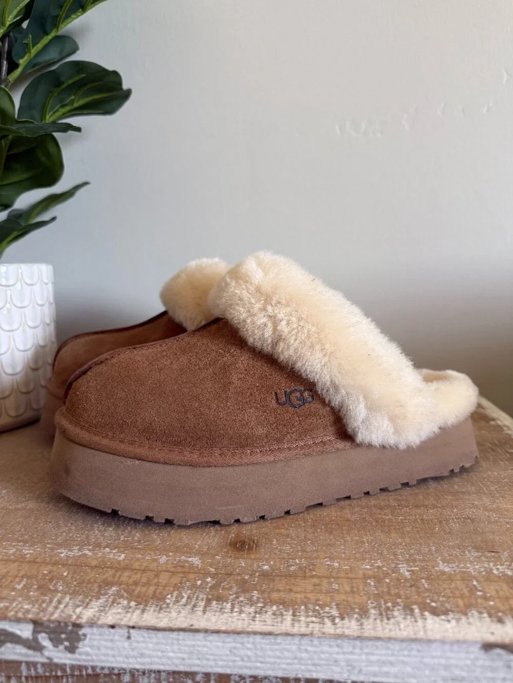 UGG Disquette Platform Slippers : 8